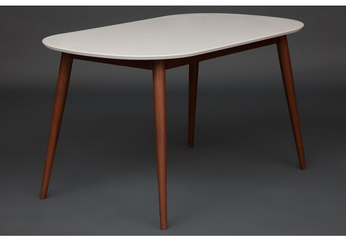 Стол обеденный MAX (Макс) (бело-коричневый)