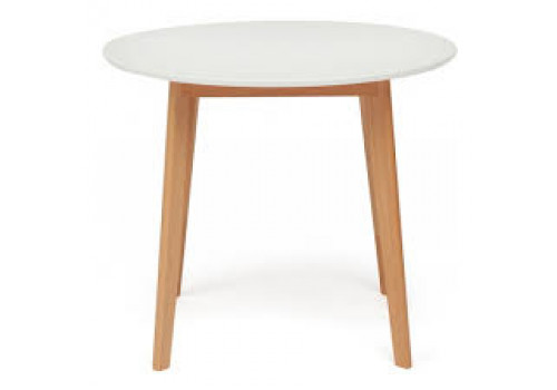 Стол обеденный BOSCO (Боско) (бело-натуральный)