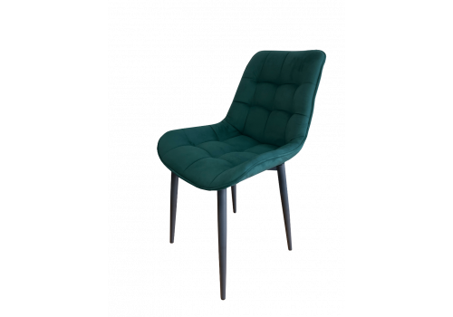 Стул Бостон  опоры конус металлические порошковая покраска (Ткань Клауд)